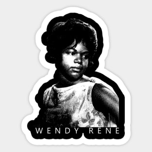 Wendy Rene Retro Sticker